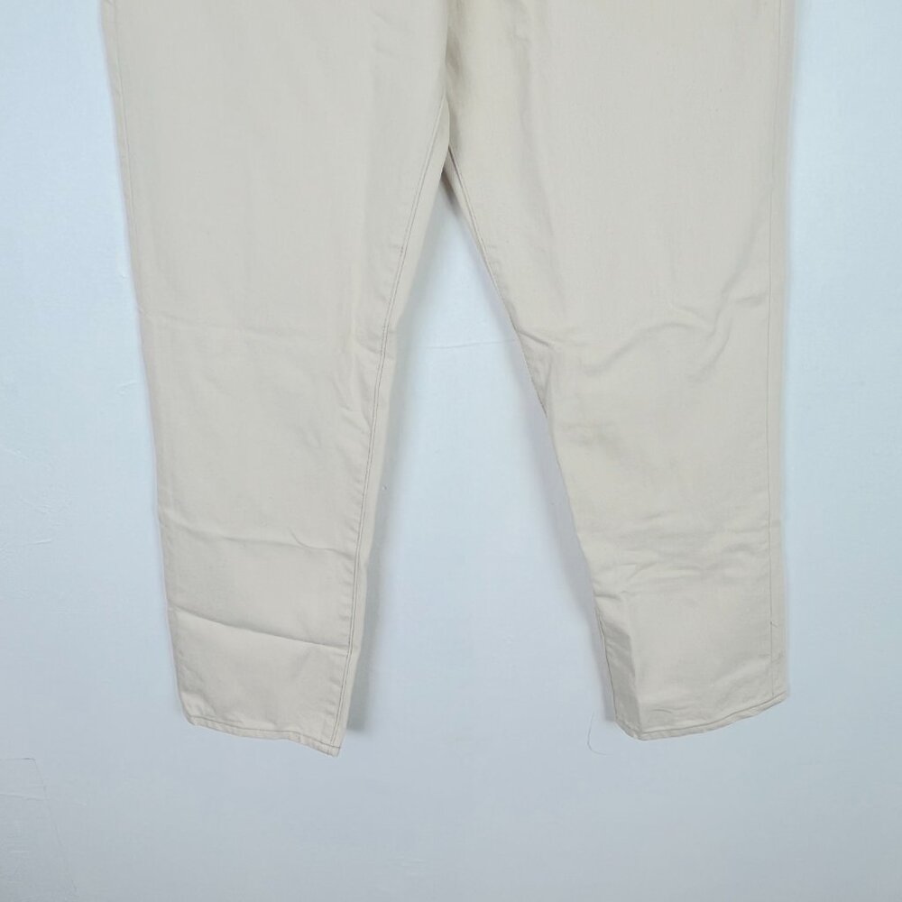 NWT J. Crew Slouchy Boyfriend Jean in Ecru Size 25 NEW - Picture 4 of 11